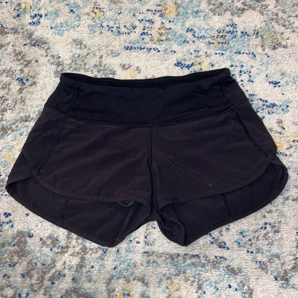 lululemon athletica Pants - Black lululemon speed shorts